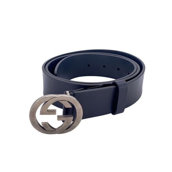 Gucci Leather Belt GG Buckle